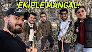 Ormanda Ayi Gördük Eki̇ple Mangal