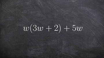 How to Simplify an Expression Using Distributive Property - Math Tutorial