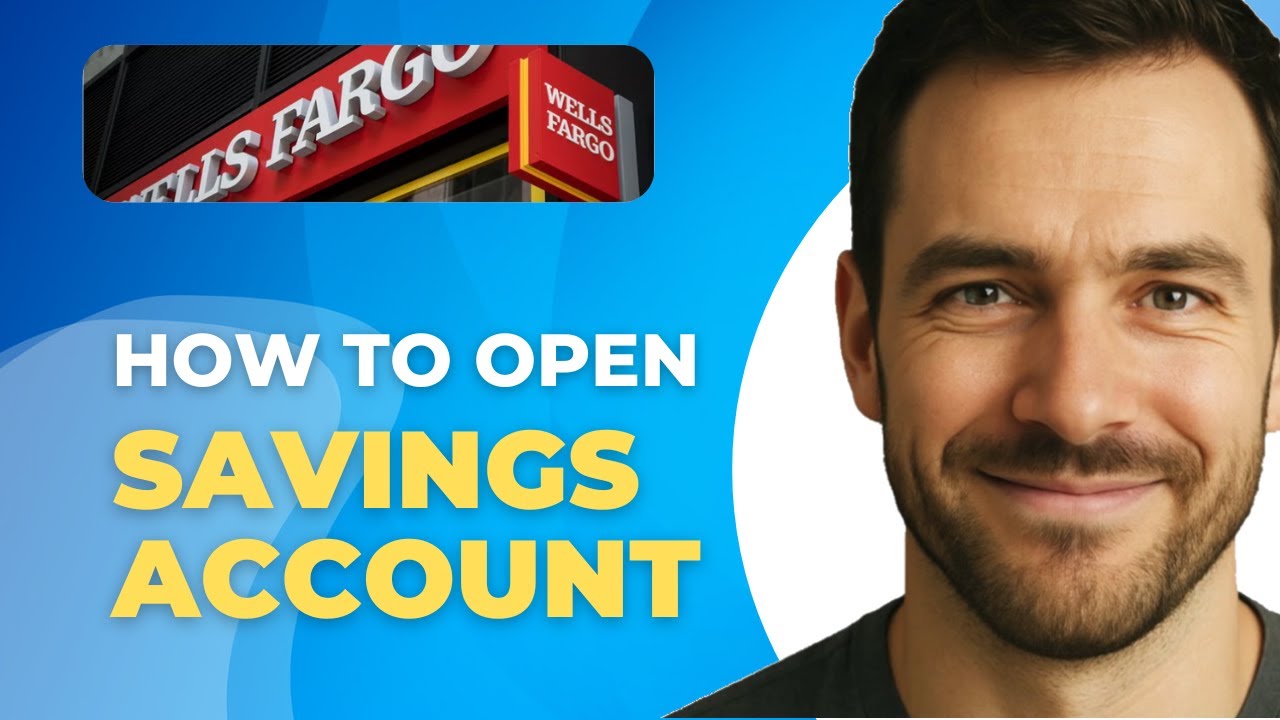 Wells Fargo How to Open a Savings Account Online - YouTube