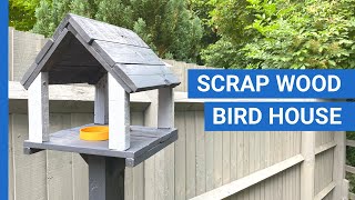 How to make a Bird House out of Scrap Wood | Simple DIY Project
