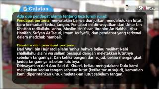 Tata Cara Turun Sujud - Panduan Tata Cara Shalat Sesuai Nabi