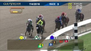 Gulfstream Park Race 3 | July 4, 2016