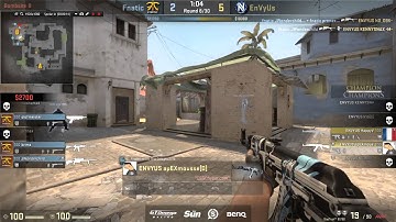 CS:GO Fnatic JW crazy scout hs wallbang vs EnVyUs