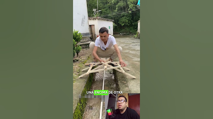 ✅Este puente resiste el peso de mas de una persona