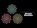 Draw with me 🎨 | How to create simple mandala🔸 | Adobe Illustrator | For Beginners 101