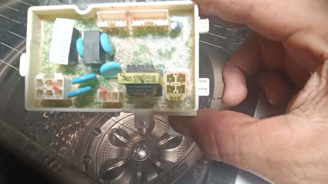 Por que mi lavadora LG prende pero no lava error AE problema de tarjeta