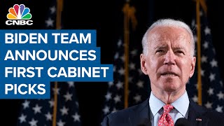 Joe Biden team announces first cabinet picks