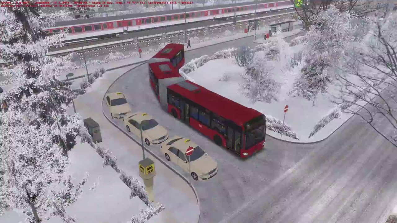 OMSI 2 🚌 [#1031] - Es ist über Nacht Schnee gefallen! | Liestal V2