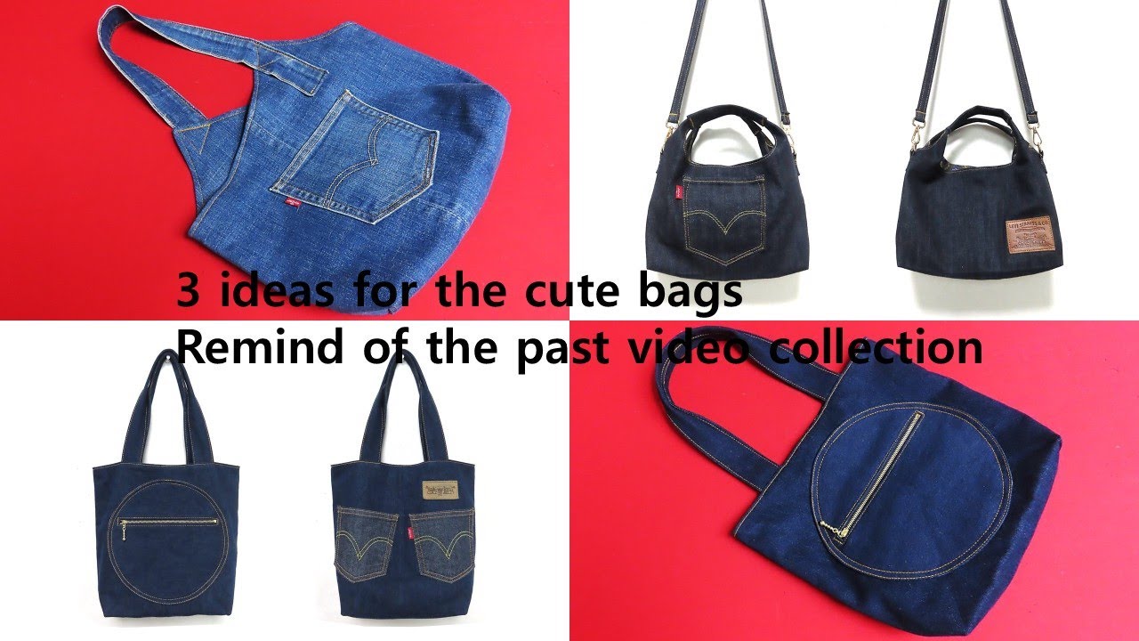 DIY"귀여운 가방"을 위한 3종류 아이디어!/3 ideas for the "cute bags"/remind of the past video collection