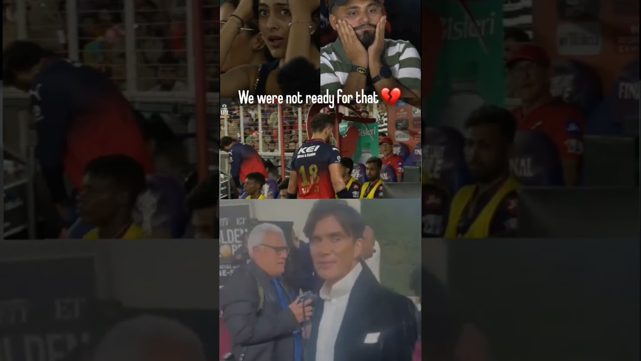 Heartbreak for RCB fans! 💔