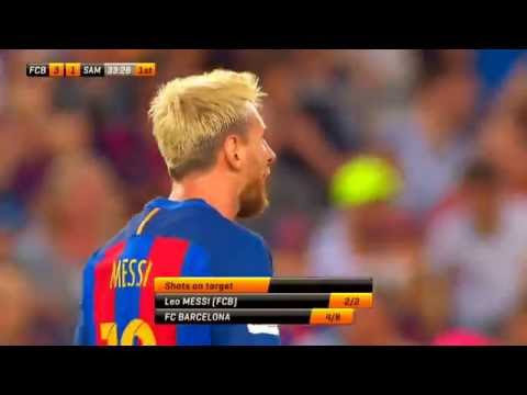 messi vs sampdoria