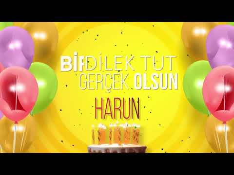 İyi ki doğdun HARUN - İsme Özel Doğum Günü Şarkısı (FULL VERSİYON)