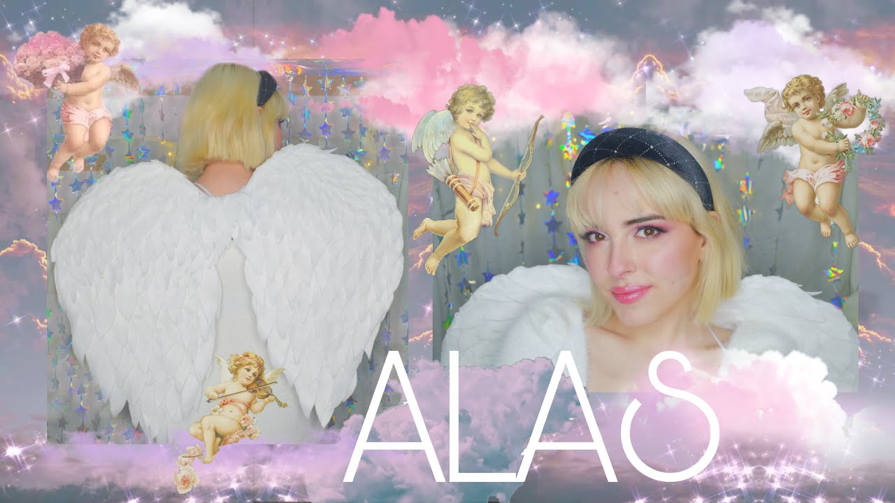 👼Cómo hacer ALAS de ÁNGEL sin plumas *Fáciles y Económicas*