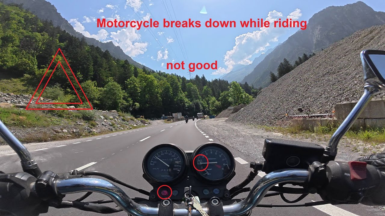 Honda NTV 650 – Unexpected Breakdown in the Swiss Alps
