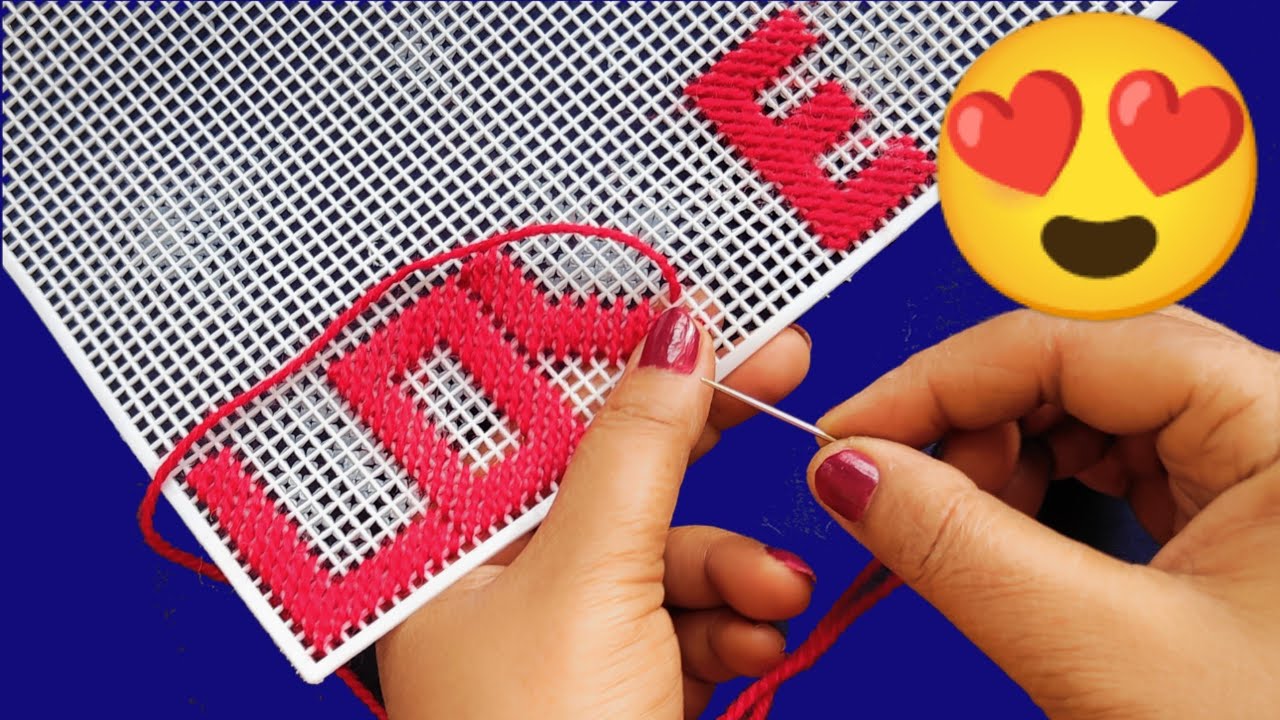 VERY EASY AND BEAUTIFUL LOVE SHAPE DESIGN IDEA FOR BEGINNER। Needle calligraphy