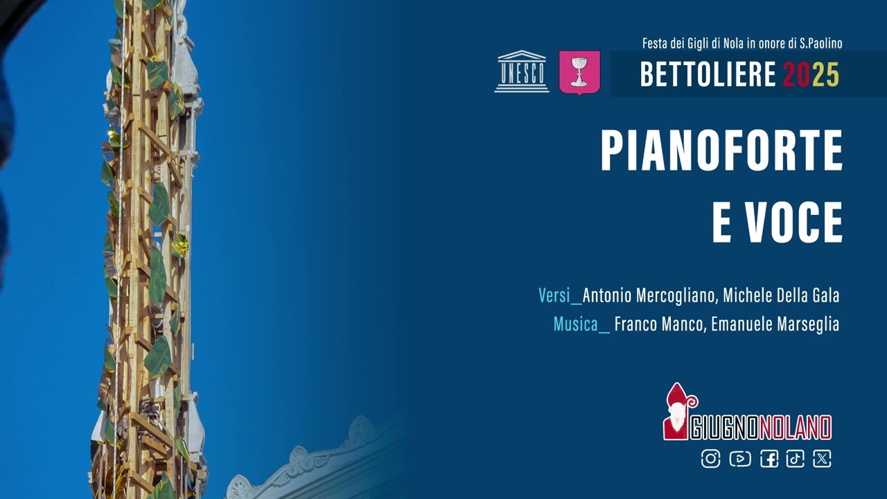 Pianoforte e voce | Bettoliere 2025 | CanzoniereNolano