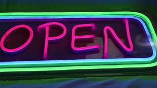 Neon Sign Neon Strip Fexible Neon Signage 24 Hrs Open Sign