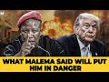 JULIUS MALEMA DEMOLISHES TRUMP AGAIN YOU WON T BELIEVE WHAT HE SAID