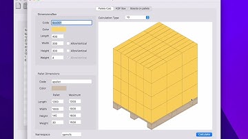 QPM API Example - API Input Data From Pallet Calculation