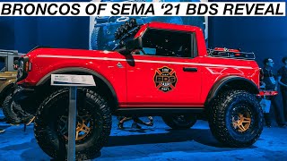 Ford Broncos of Sema 2021 BDS Ford Bronco Reveal