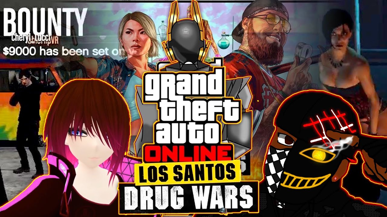 She Was WAITING! I WAS BAITED! Los Santos Drug Wars DLC ft TableFlipVR | GTA Online With Friends 49