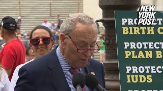 Chuck Schumer holds right to contraception press conference