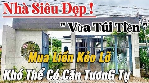 Quá Rẻ ! Sự Lựa Chọn Cô Chú Tài Chính Sở Hữu Nhà 189m2 Sẵn 60m2 Thổ Cư (  Giá 1 Tỷ 7xx )#nhadep#nha