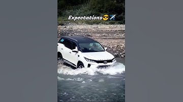 Legender hybrid 2025😎✈️Expectations vs reality🤣🤯#trending #viral #fortuner #shorts #funny