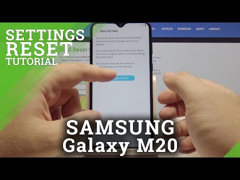 How to Reset Settings in Samsung Galaxy M20 – Reset Default Configuration