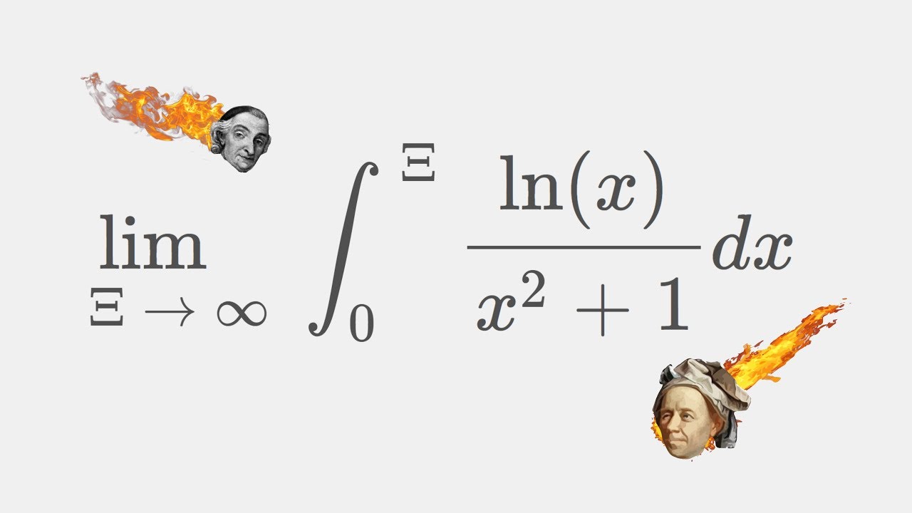 An Euler Experience A dope Integral v [ ln(x)/(x^2+1