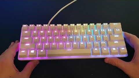 Razer Huntsman Mini Review (Mercury White)