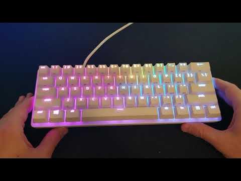 Razer Huntsman Mini Review (Mercury White) 