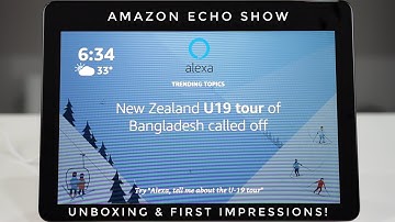 Amazon Echo Show (2nd Gen) Unboxing and First Impressions!