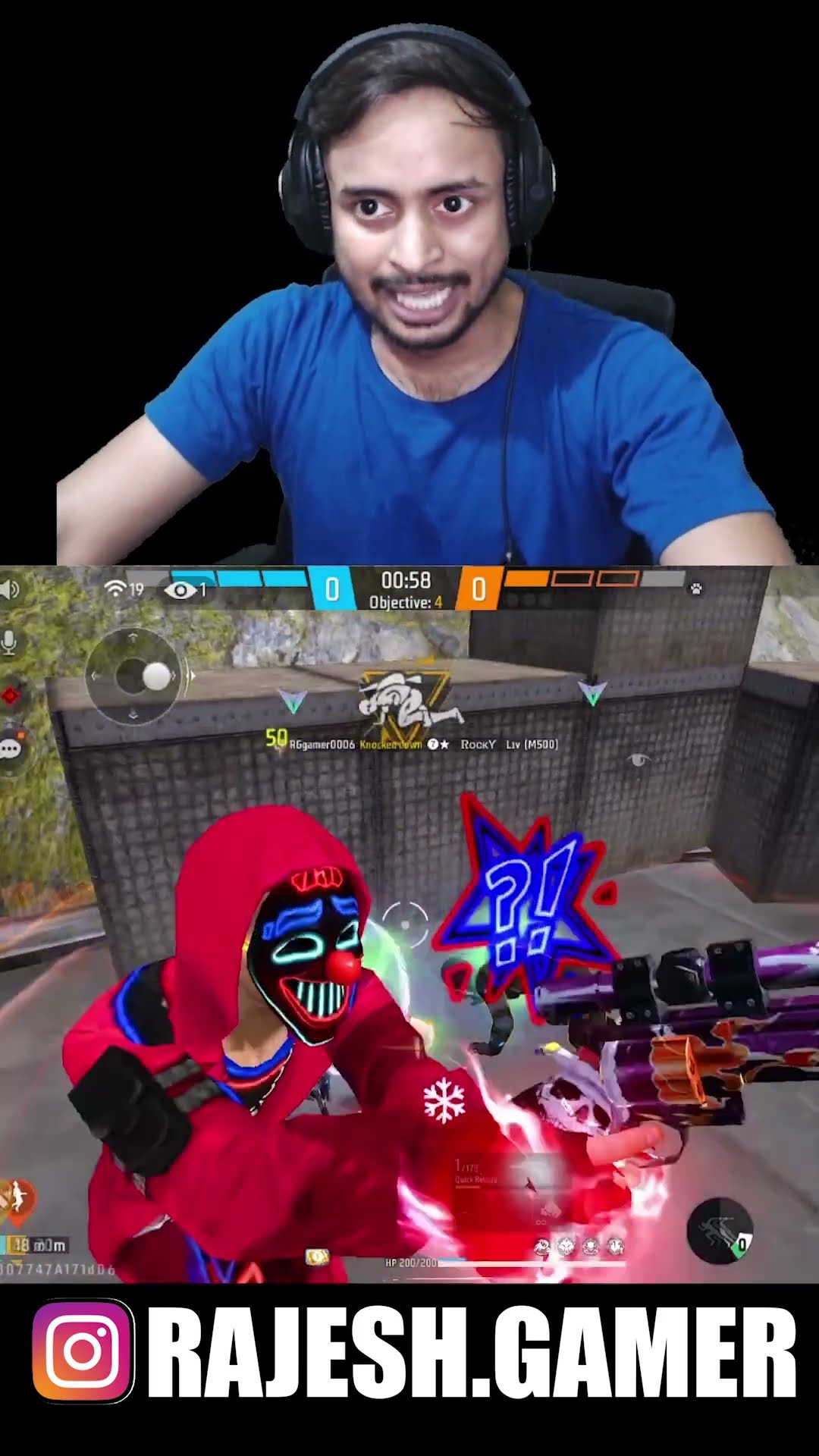 1VS4 IMPOSSIBLE WITH M500 ?? EASY PEASY BRO ?✌