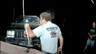 OFF ROAD CHEROKEE NIGHT RECOVERY by BSF Recovery Team
