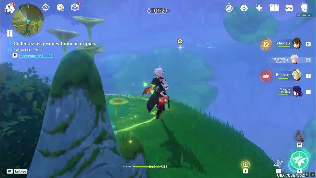 Complete the trial of the Phantasmal Seed Genshin Impact YouTube