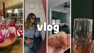 VLOG | Lets Go Christmas Decor Shopping! Anthropologie, Target, Pottery Barn