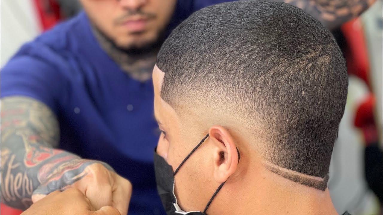 Mohicano marcado tipo jhon stylee