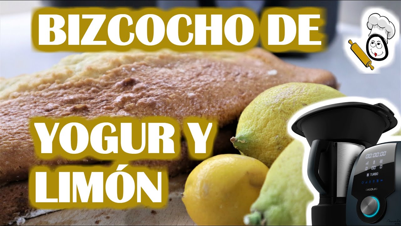 ✅ Bizcocho de Yogur y Limón 🍋 con Mambo