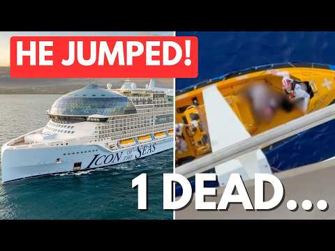 Crew Member JUMPS Overboard on ICON of the Seas!