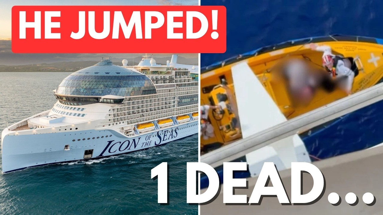 Crew Member JUMPS Overboard on ICON of the Seas!