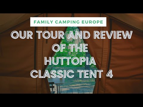 Huttopia Classic Tent 4 Person Tour And Review