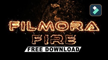 Fire Text Intro in Filmora | Fire Effect in Filmora X | Filmora x Fire Text Effect
