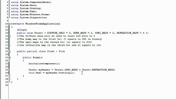 Basic Bit Flagged enumerations (C# .NET)