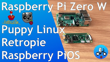 Raspberry Pi Zero W. Retropie, Raspberry Pi OS & Puppy Linux.