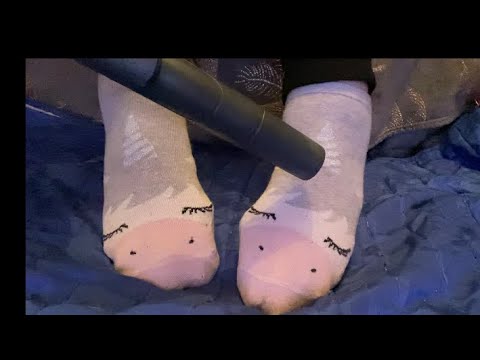 #vacuuming SWEATY GRUBBY GYM SOCKS  🧦 n 👌 #hair #asmr #vacuum #feet