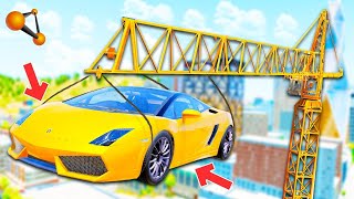 НАШЁЛ ЛАМБУ НА СТРОИТЕЛЬНОМ КРАНЕ! ПРЯЧЬ & ИЩИ В BEAMNG Drive Мультиплеер