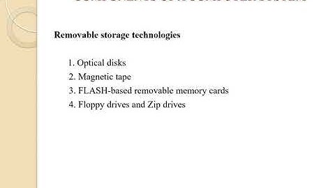 CA   Unit I   video   part 1