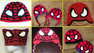 Crochet Spiderman Crochet Hat Pattern