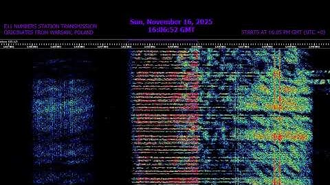 E11 Polish Numbers Station Null Message